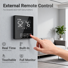 Remote Control Display for Dehumidifiers
