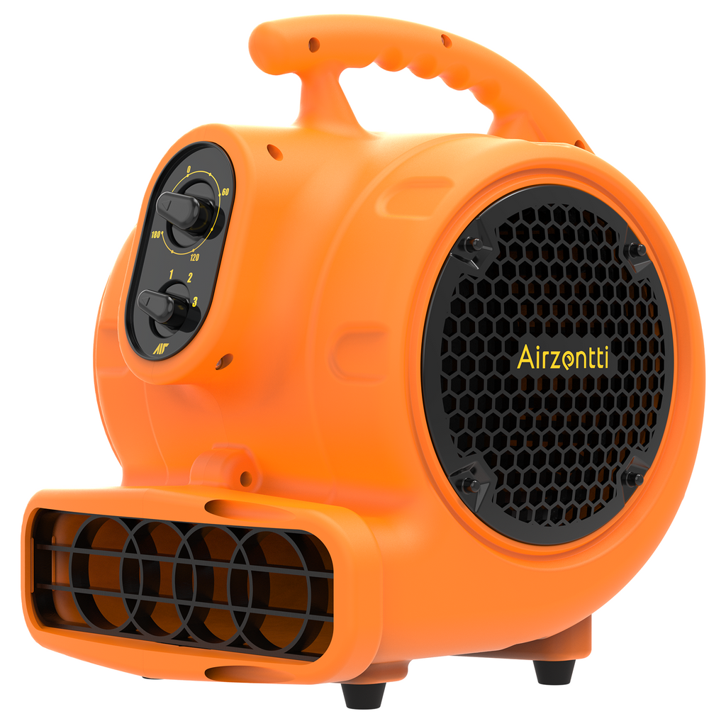 Air Mover, 1100 CFM 1/4 HP 200W with Timer