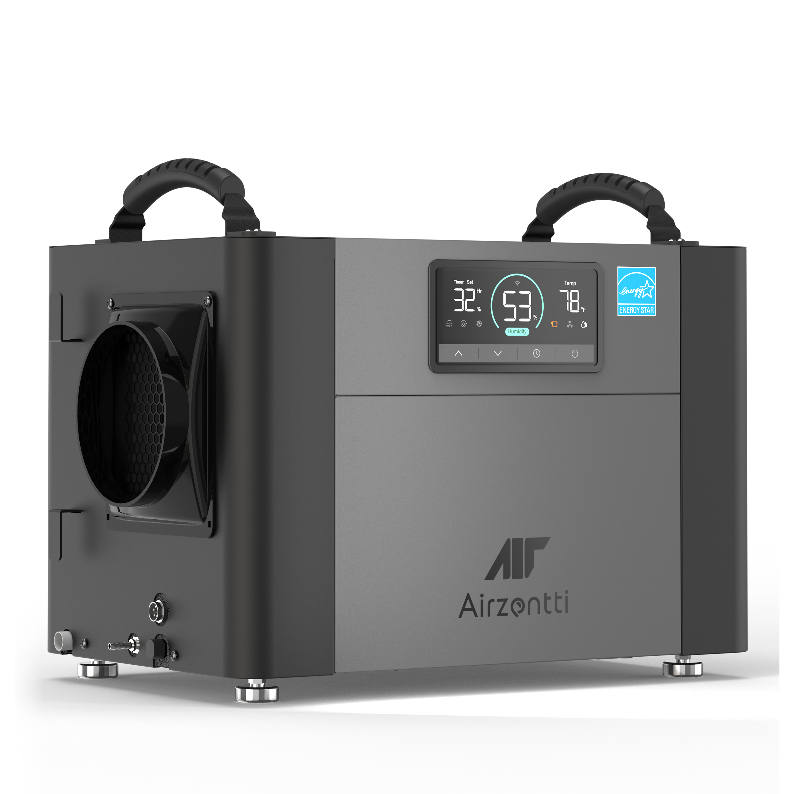 Commercial Dehumidifier, 110 Pints with Pump and Drain Hose - Energy Star Certified