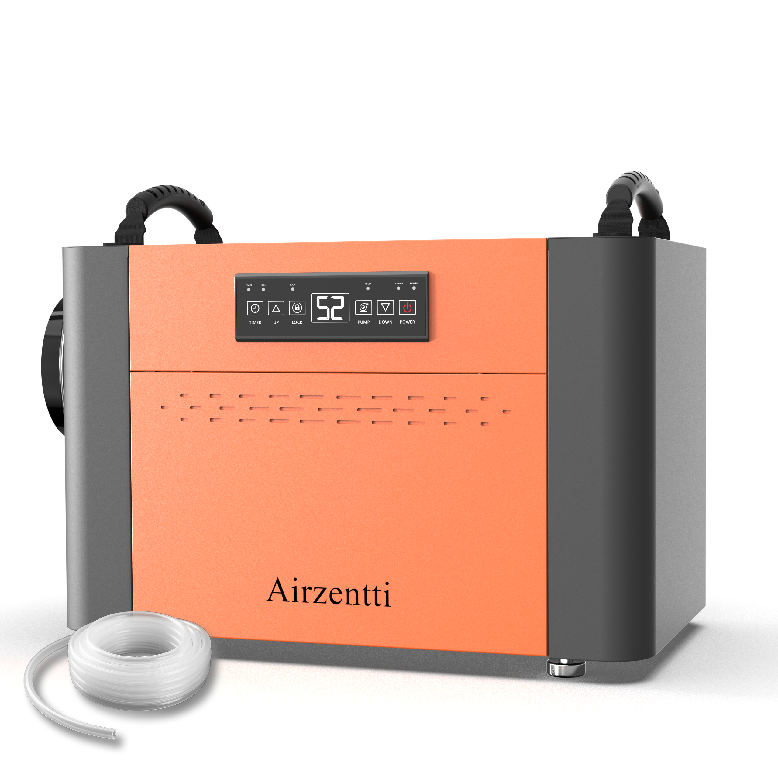 Commercial Dehumidifier, 125 Pints with Pump and Drain Hose