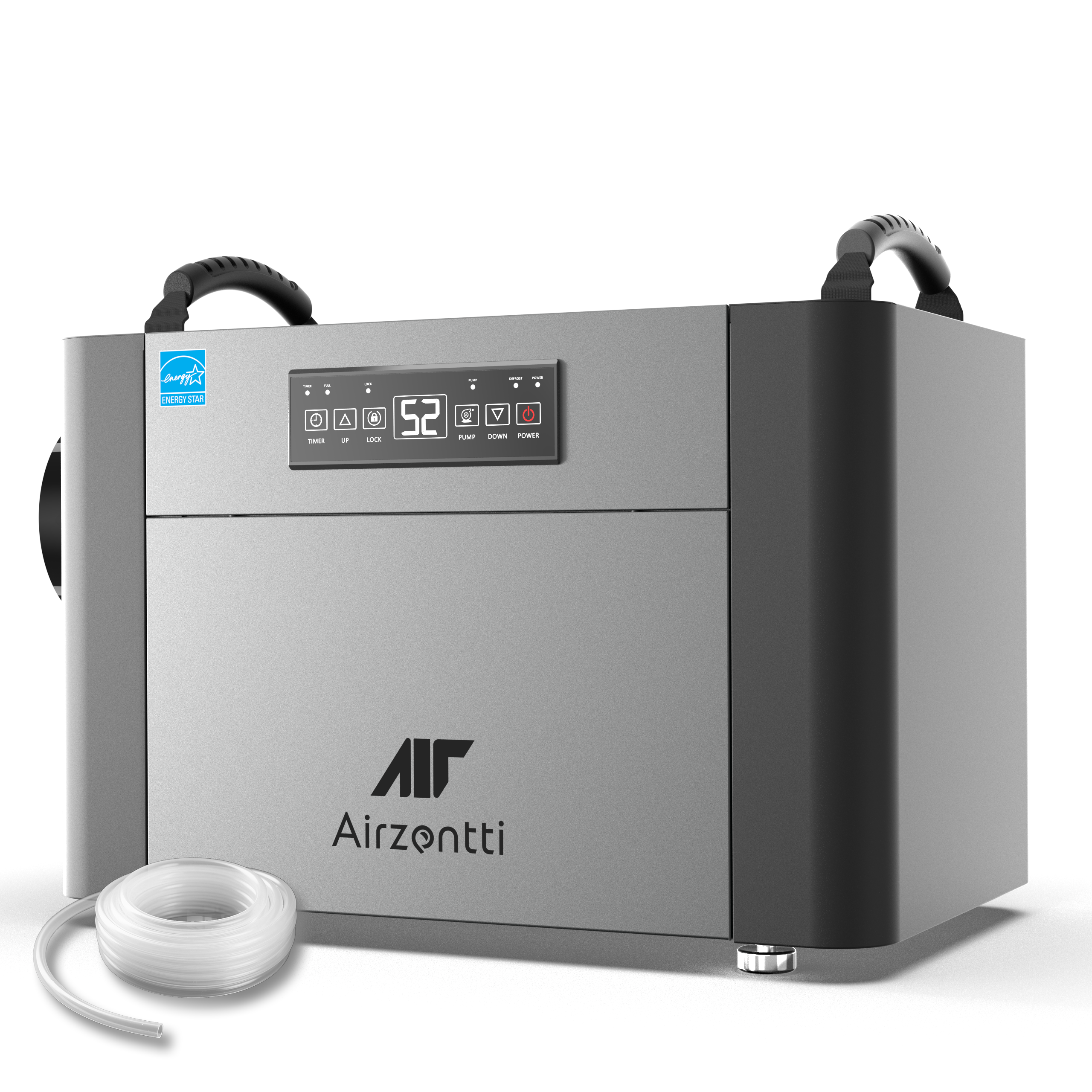 Commercial Dehumidifier, 155 Pints with Pump and Drain Hose - Energy Star Certified