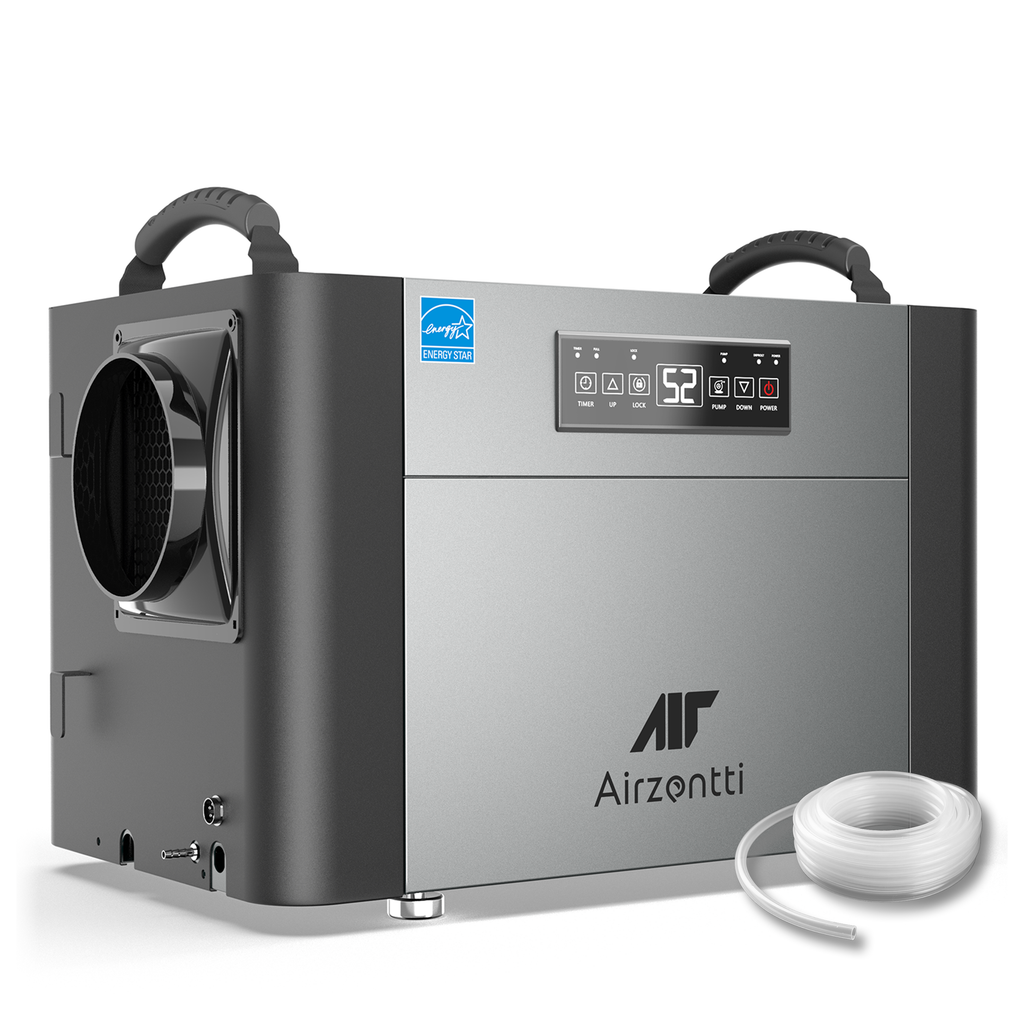 Commercial Dehumidifier, 155 Pints with Pump and Drain Hose - Energy Star Certified