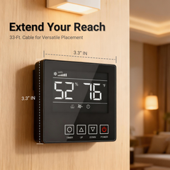 Remote Control Display for Dehumidifiers