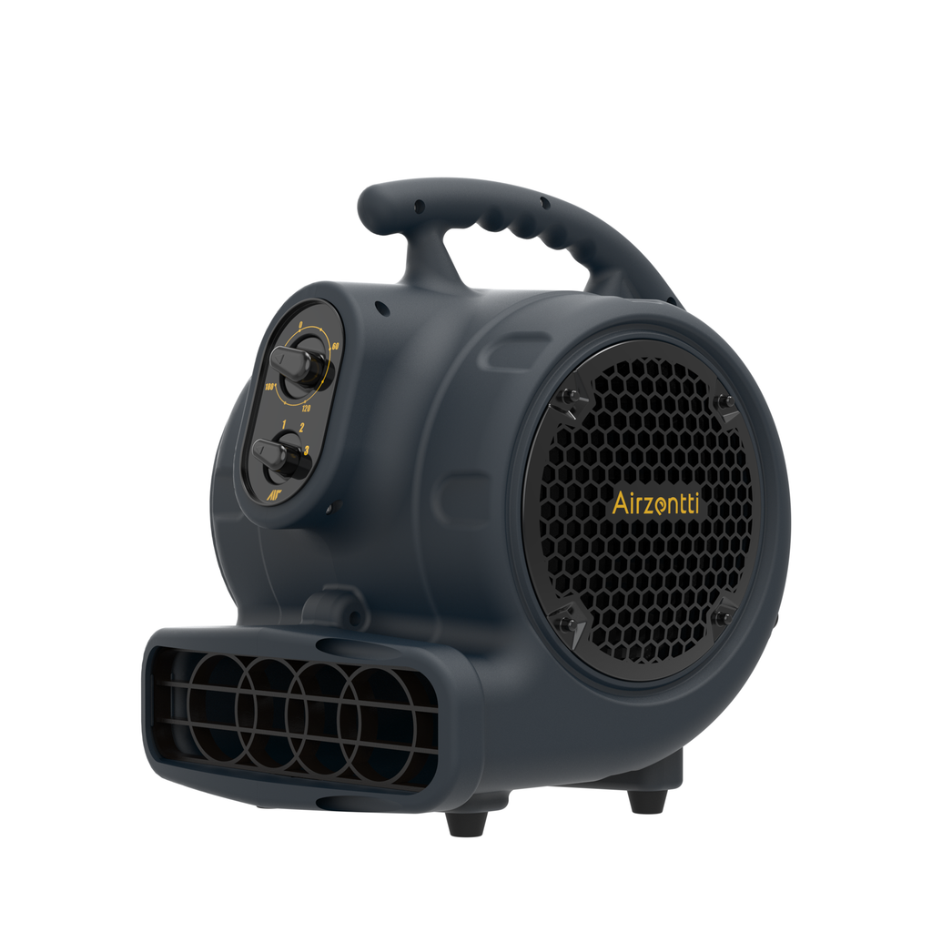Air Mover, 1100 CFM 1/4 HP 200W with Timer