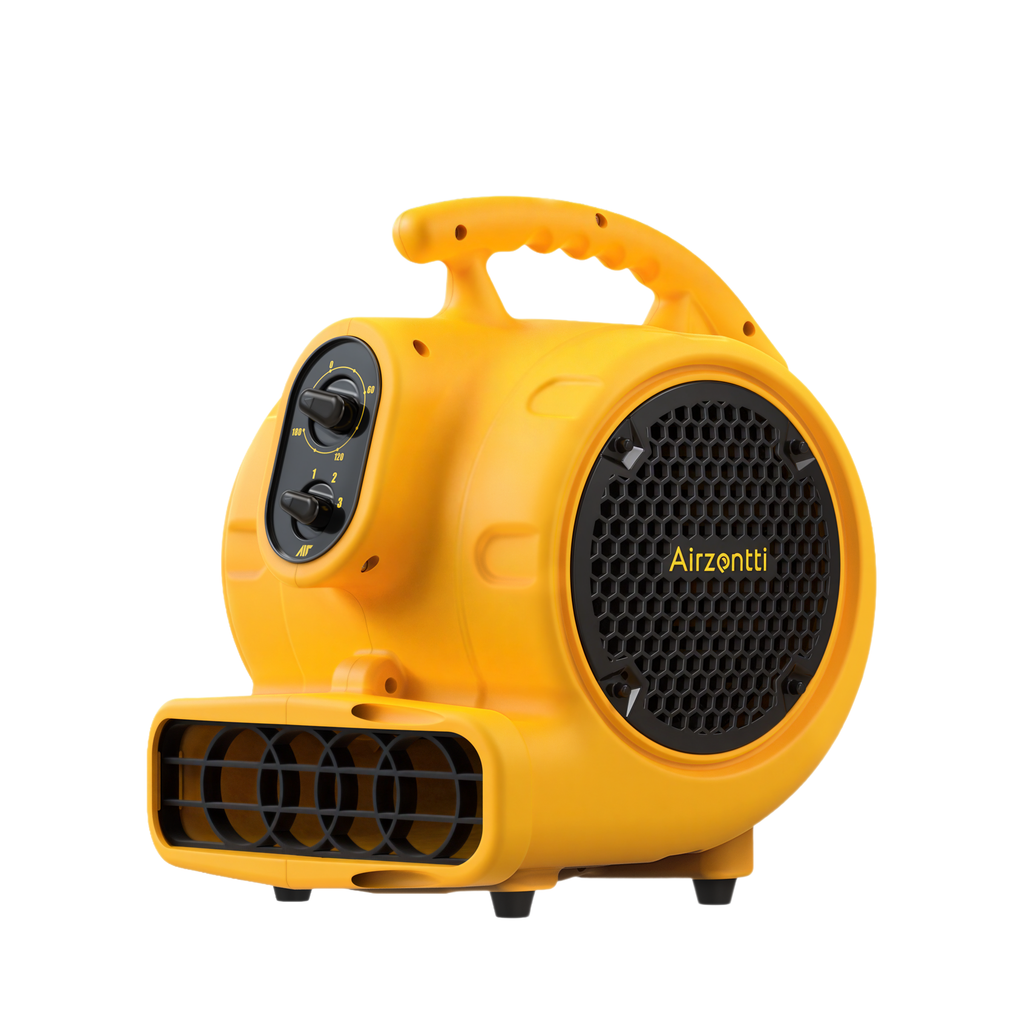 Air Mover, 1100 CFM 1/4 HP 200W with Timer