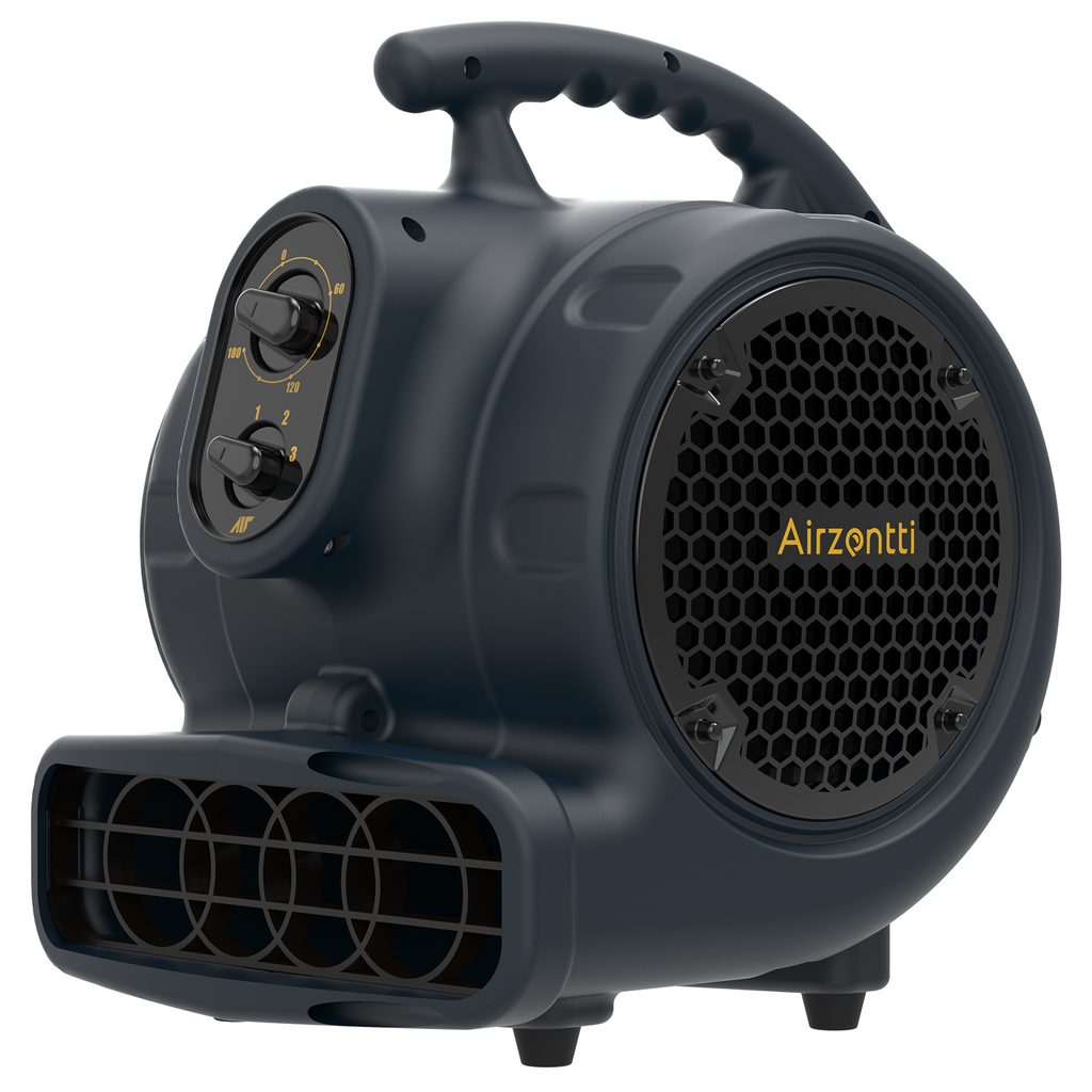 Air Mover, 1100 CFM 1/4 HP 200W with Timer